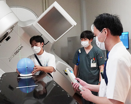 県病だより】実際の専門領域を体験 ～診療放射線技師を目指す君へ