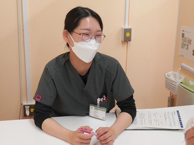 社会福祉士　向井さん