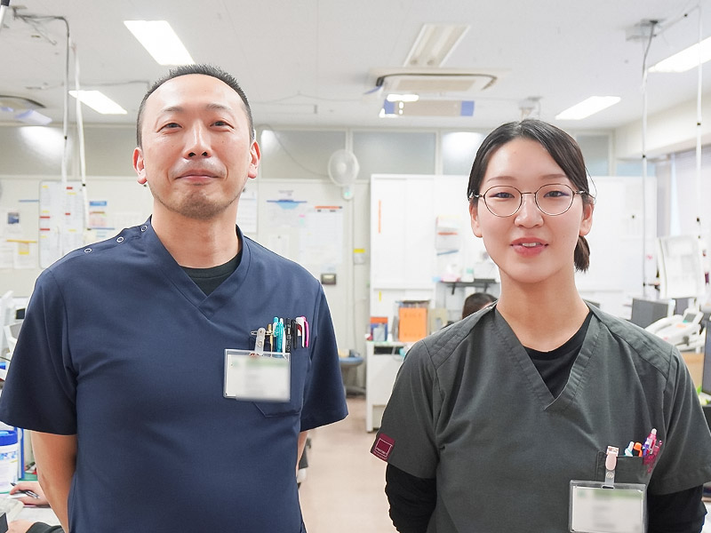 社会福祉士　向井さん　穐元さん