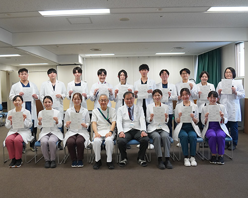 令和7年度 臨床研修修了式5