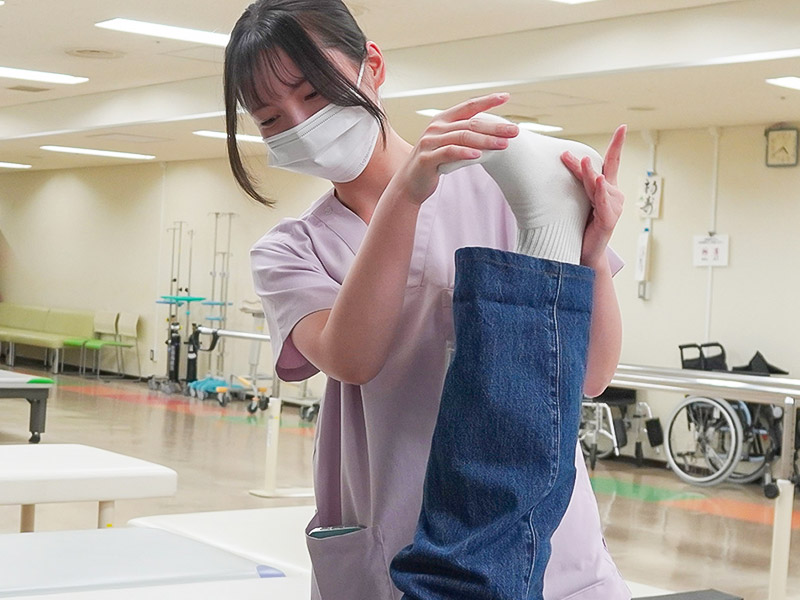 理学療法士　柏﨑さん