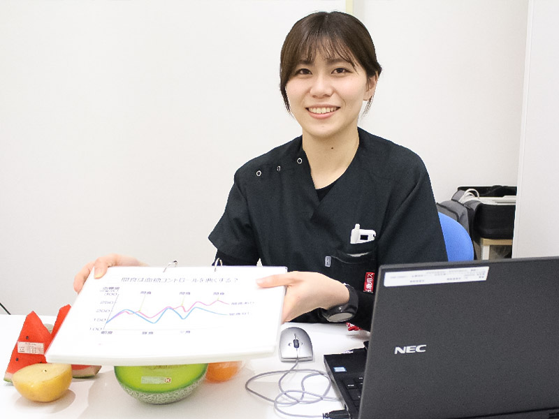 管理栄養士　前田さん