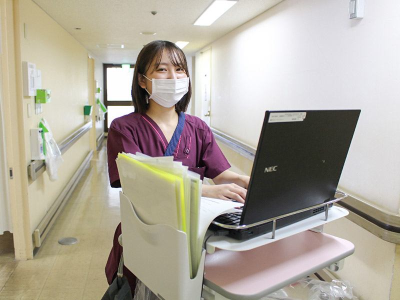 看護師 張間さん
