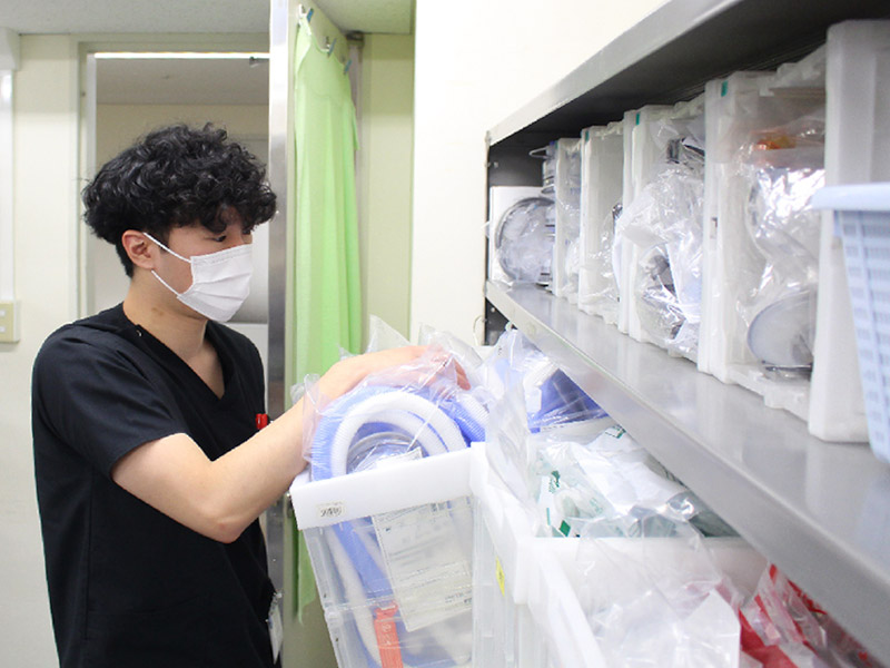 臨床工学技士　佐藤さん