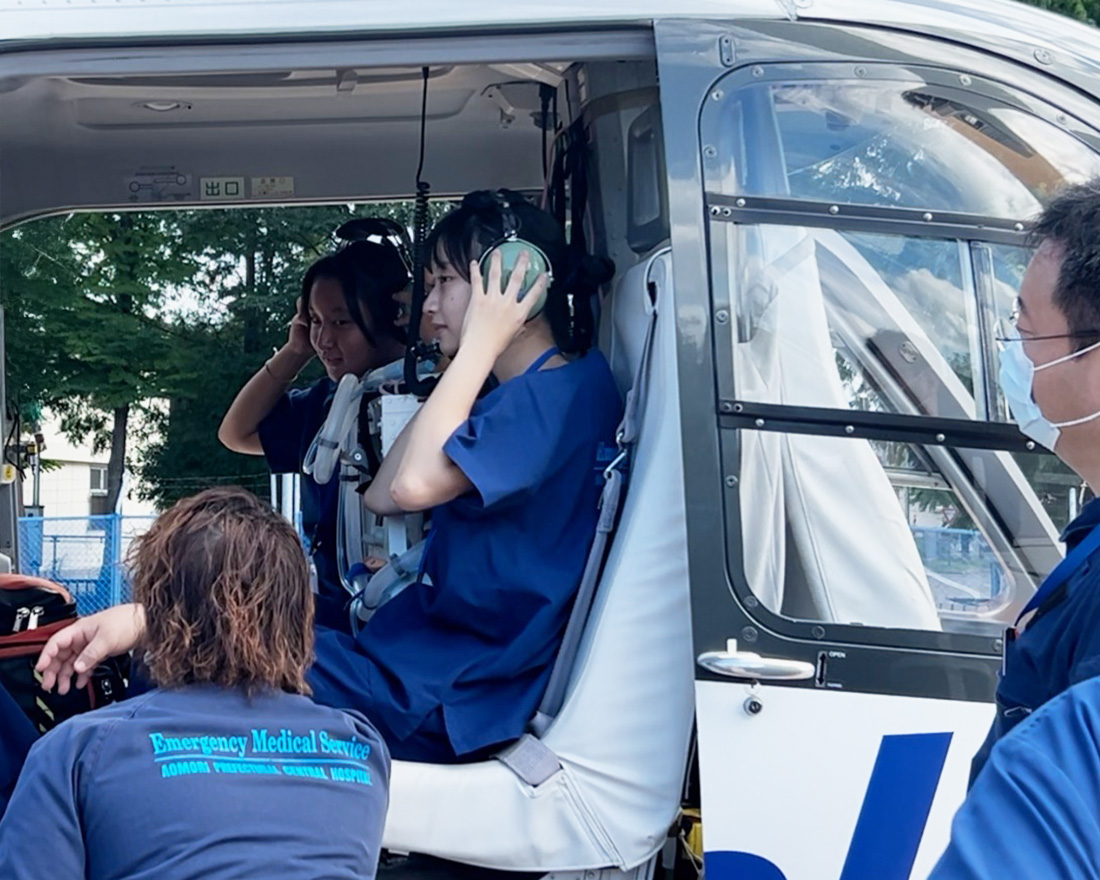 ドクターヘリ見学