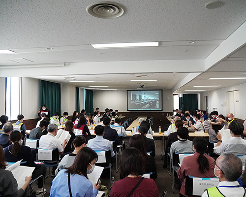 一類感染症患者受け入れ訓練1
