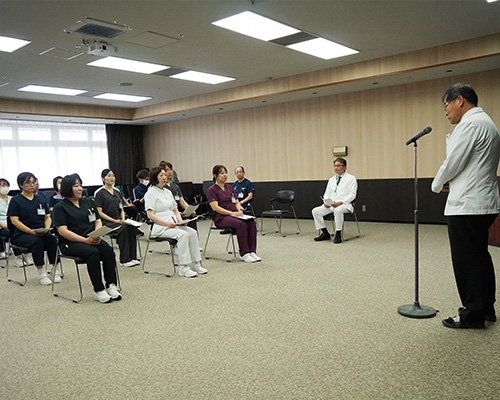 看護師特定行為研修 院長あいさつ