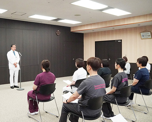 看護師特定行為研修 病院事業管理者あいさつ